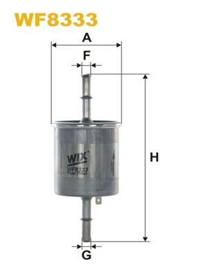 WIX FILTERS Kütusefilter WF8333